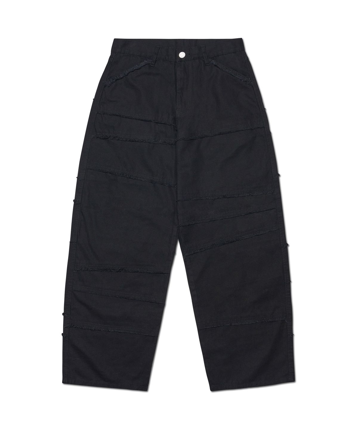 노매뉴얼(NOMANUAL) ROUGH DIVISION PANTS - BLACK