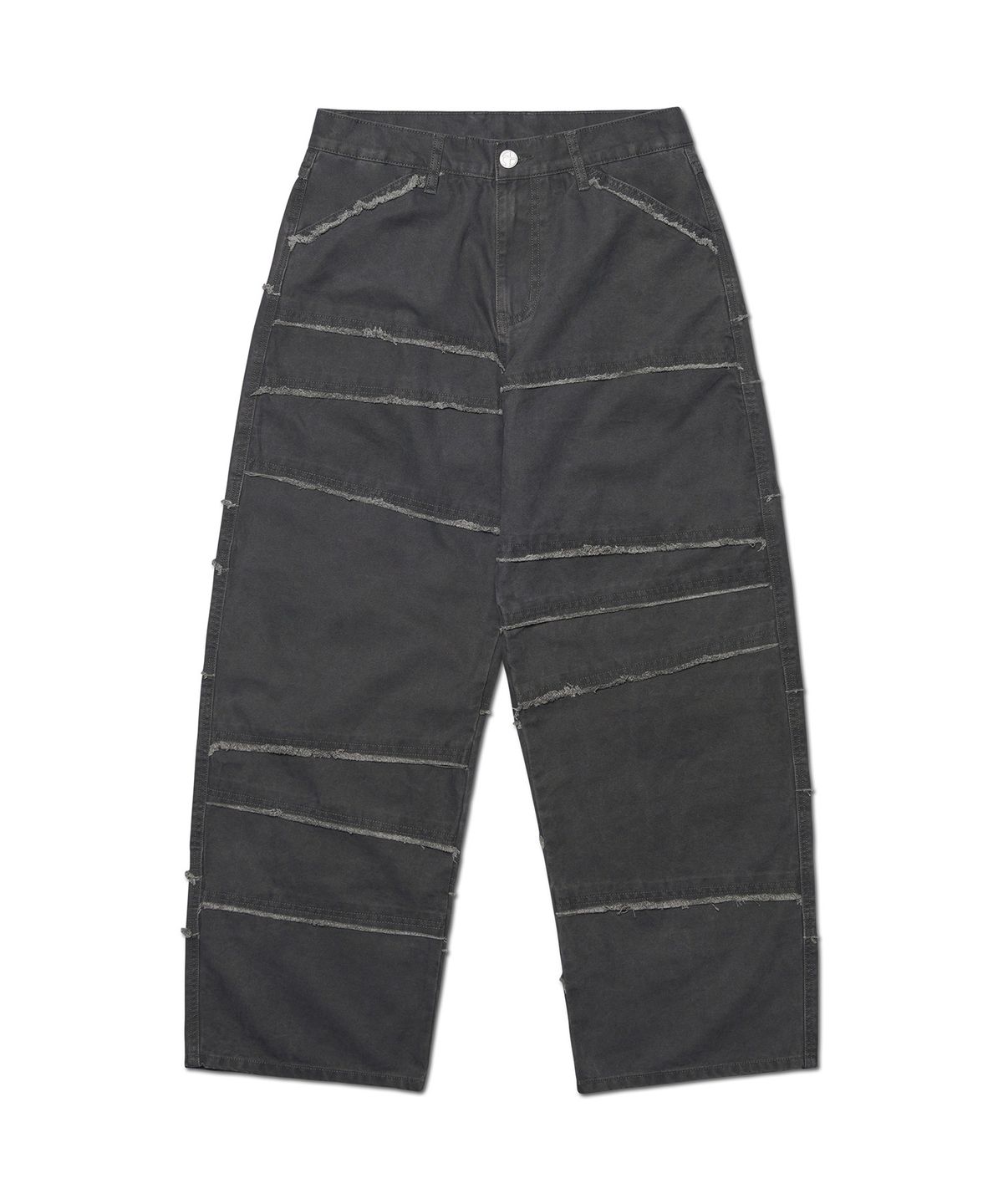 노매뉴얼(NOMANUAL) ROUGH DIVISION PANTS - CHARCOAL