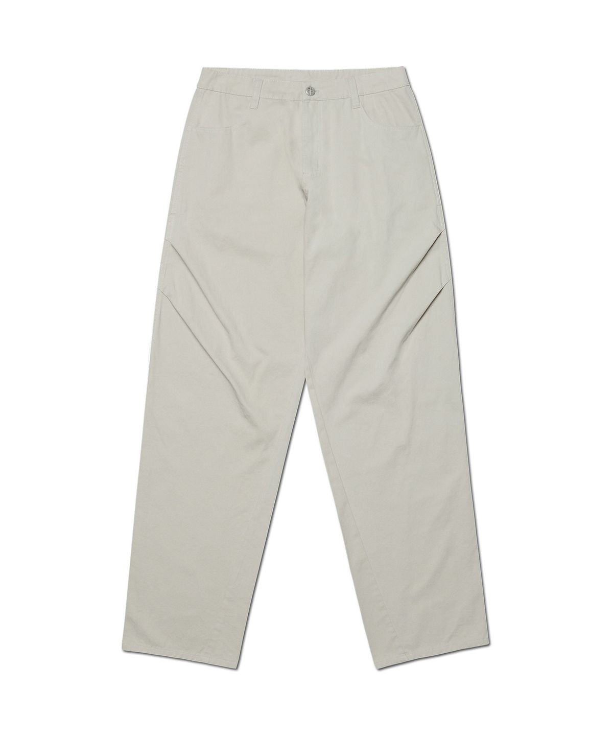 노매뉴얼(NOMANUAL) STACK PANTS - LIGHT GRAY