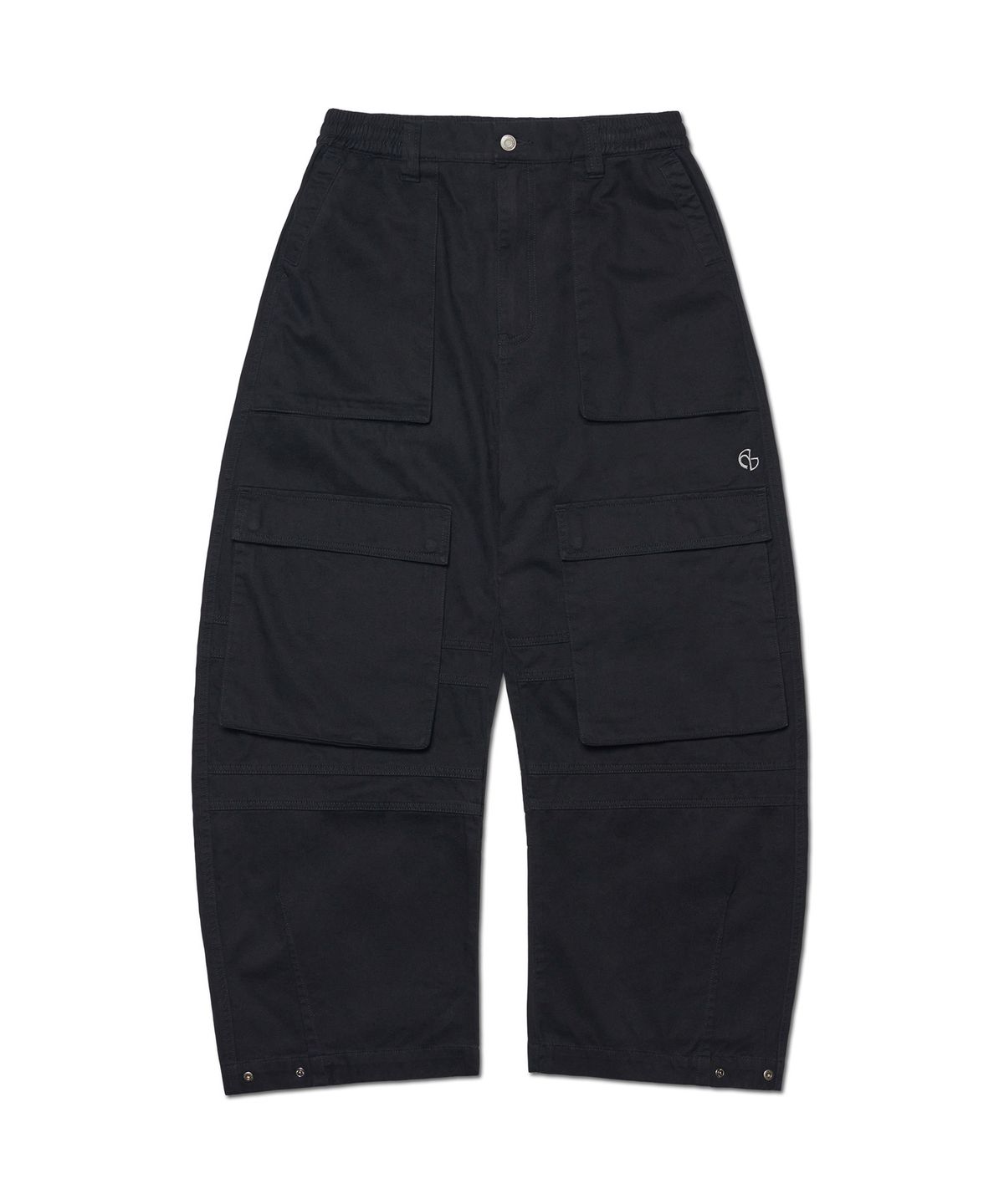 노매뉴얼(NOMANUAL) PENTRUM CARGO PANTS - WASHED BLACK