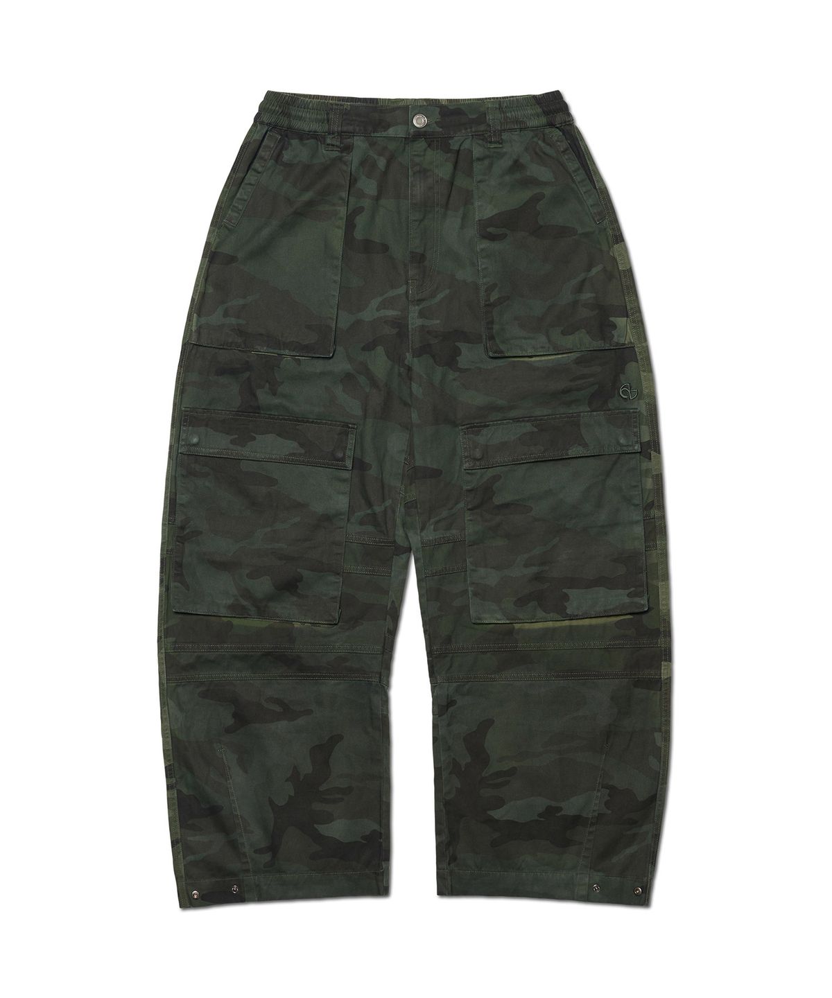 노매뉴얼(NOMANUAL) PENTRUM CARGO PANTS - DYED CAMOUFLAGE