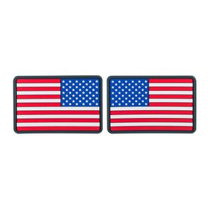 성조기 PVC 스몰 패치 2개 컬러