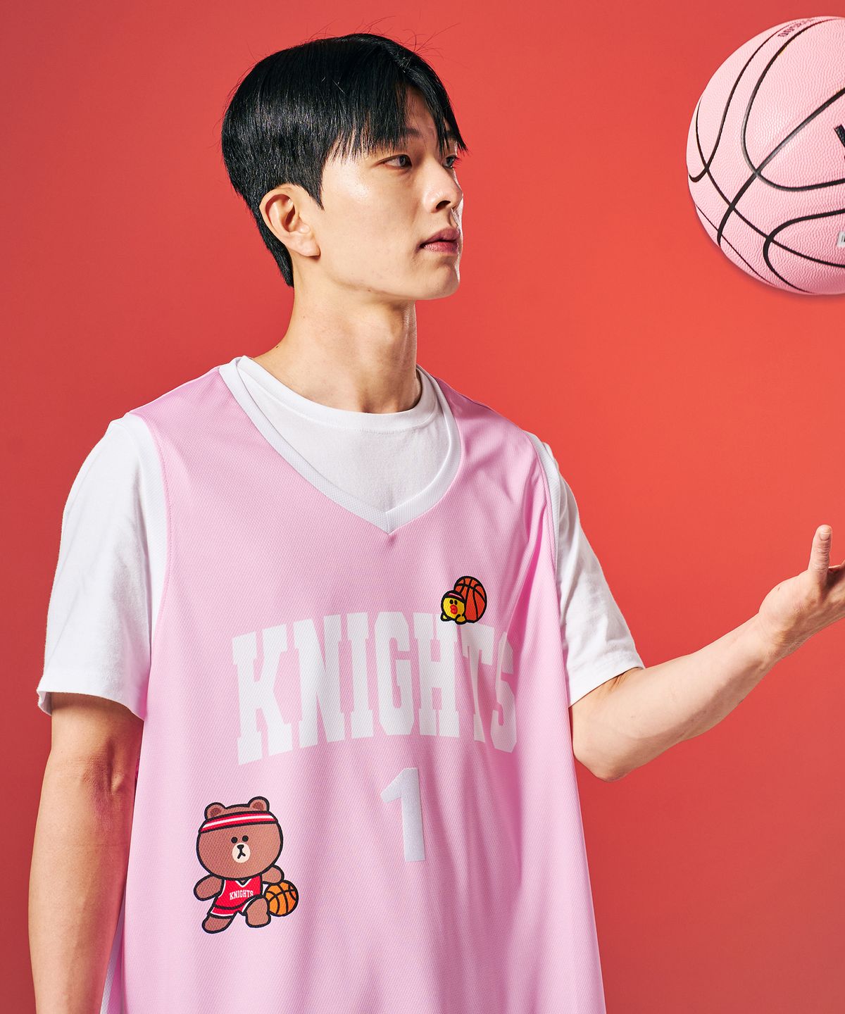 한국농구연맹(KBL) [LINE FRIENDS] KBLㅣLINE FRIENDS 유니폼 (SK)