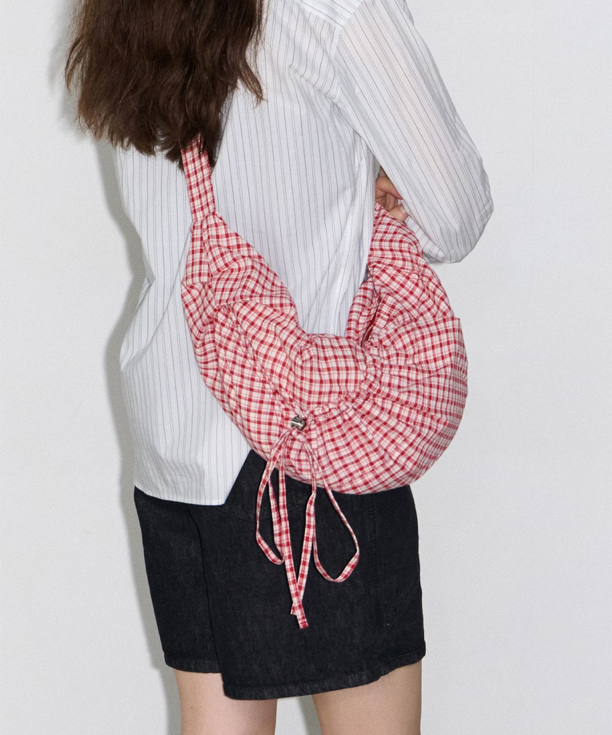 페넥(FENNEC) LASSIE BAG - CHECK RED