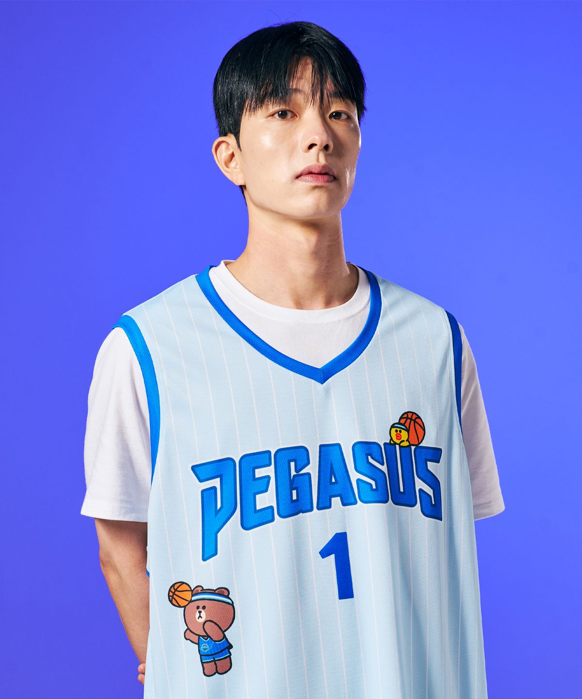 한국농구연맹(KBL) [LINE FRIENDS] KBLㅣLINE FRIENDS 유니폼 (한국가스공사)