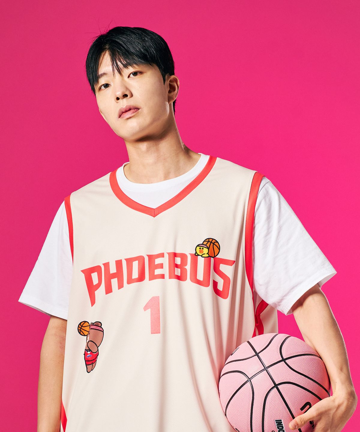한국농구연맹(KBL) [LINE FRIENDS] KBLㅣLINE FRIENDS 유니폼 (현대모비스)