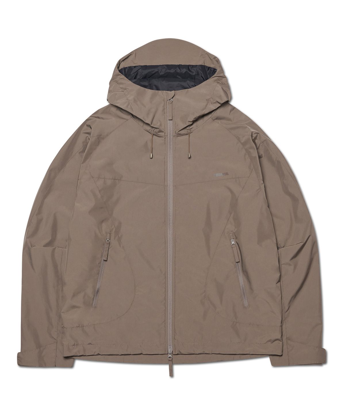 노매뉴얼(NOMANUAL) EASTON WIND SHELL - BROWN