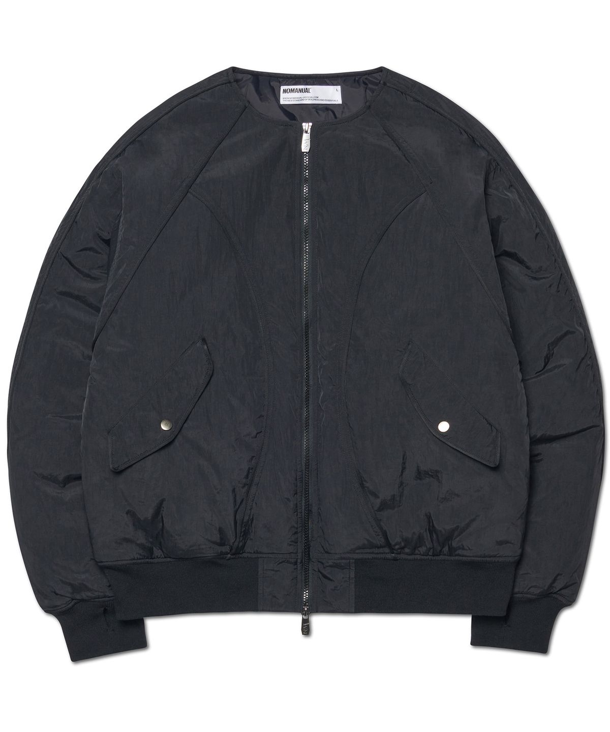노매뉴얼(NOMANUAL) C.P THINSULATE BOMBER - BLACK