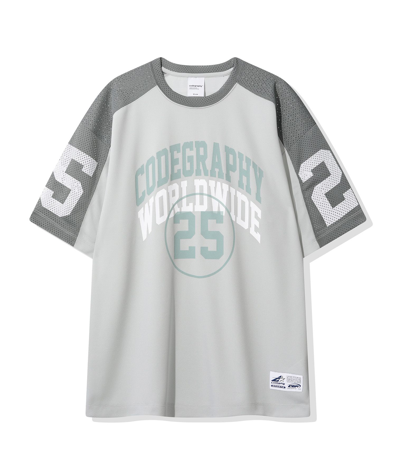 ★ codegraphy★ 25 Worldwide Jersey Short Sleeve T-Shirt Mi MUSINSA | Codegraphy 25 Worldwide Jersey Short Sleeve T