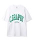 C.GRAPHY 아치로고 반소매 티셔츠_화이트