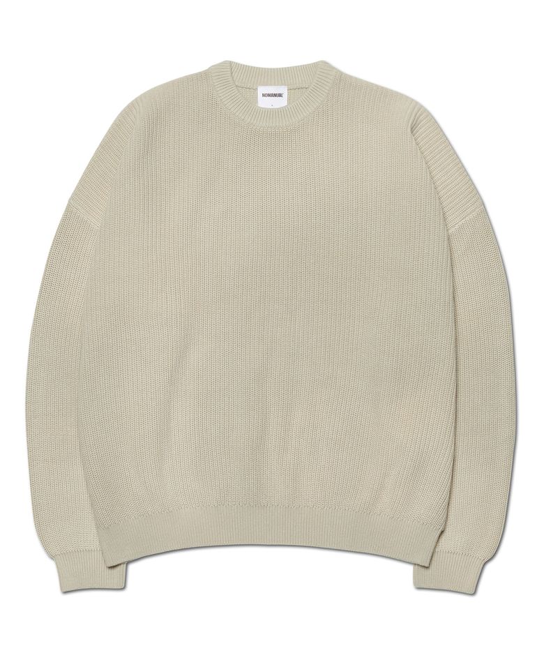 SPRAY DYEING KNIT - BEIGE