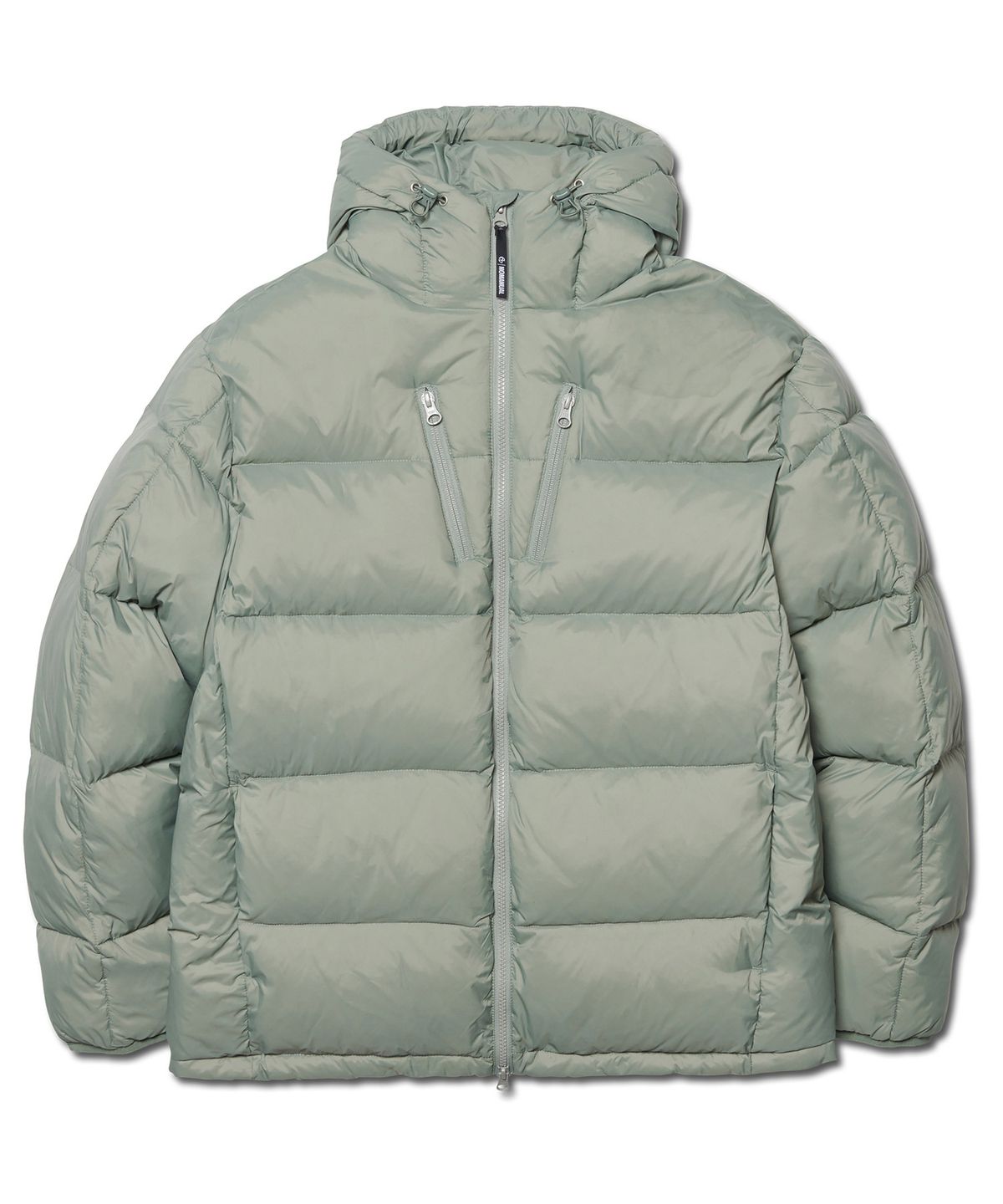 노매뉴얼(NOMANUAL) EMBER HOODED DUCK DOWN - PALE KHAKI