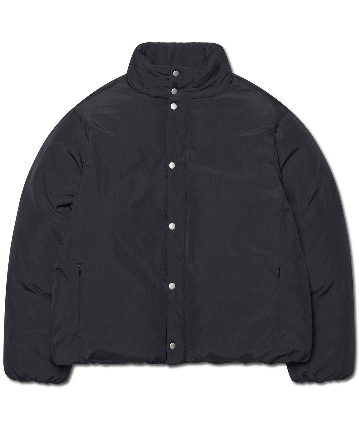 노매뉴얼(NOMANUAL) PLAIN DUCK DOWN JACKET - BLACK