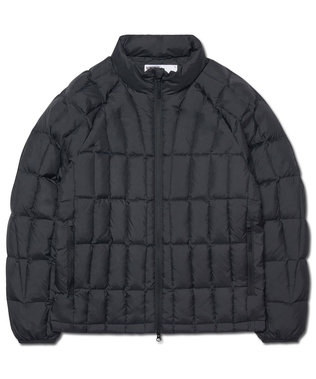 노매뉴얼(NOMANUAL) NEO LIGHT DOWN JACKET - BLACK