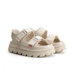 [WOMEN] 라이트 알개폼 웨빙 플랫폼 샌들 - 캐스트 HCWK007FDZCAS