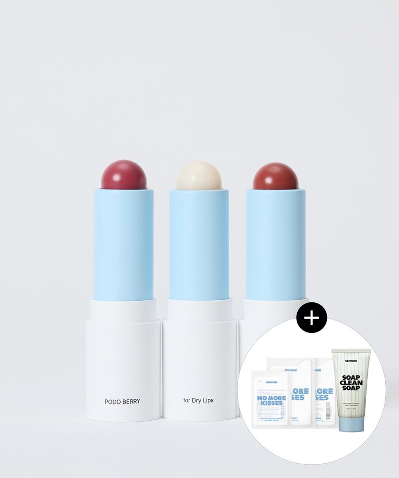 소프트 립밤 4g (3종 택1)+(증정) 샴푸 40ml+노모키샤쉐3종