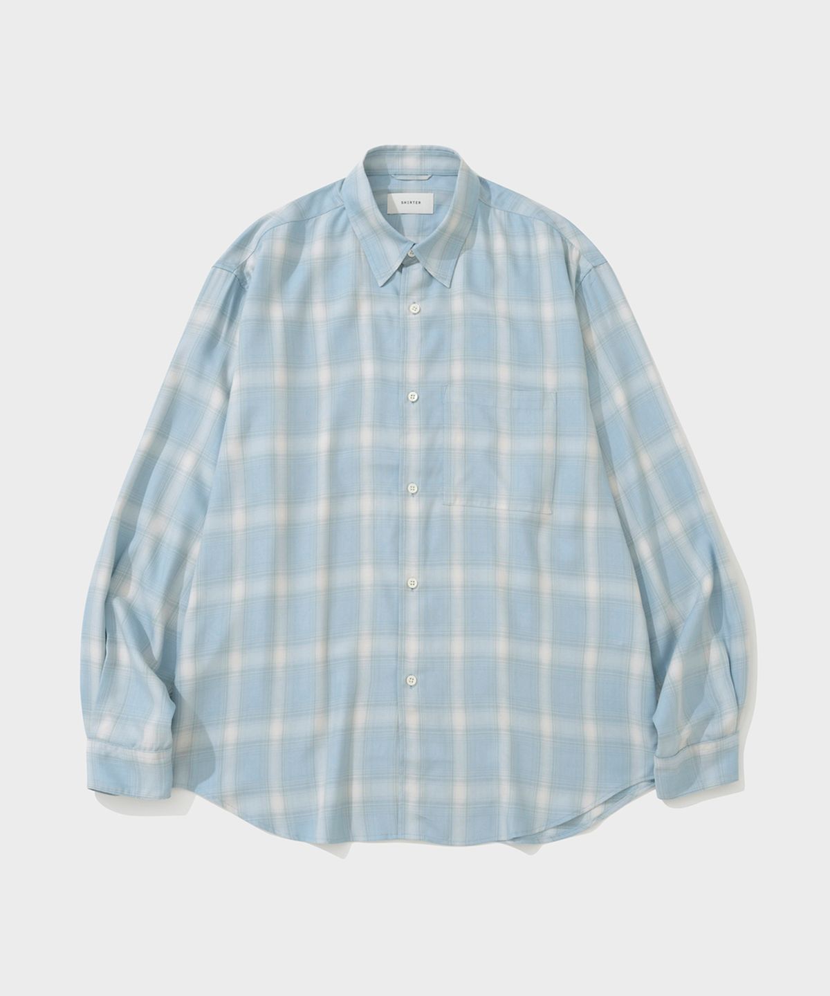 셔터(SHIRTER) NAVONA SHIRT V3 (CHECK SKY)