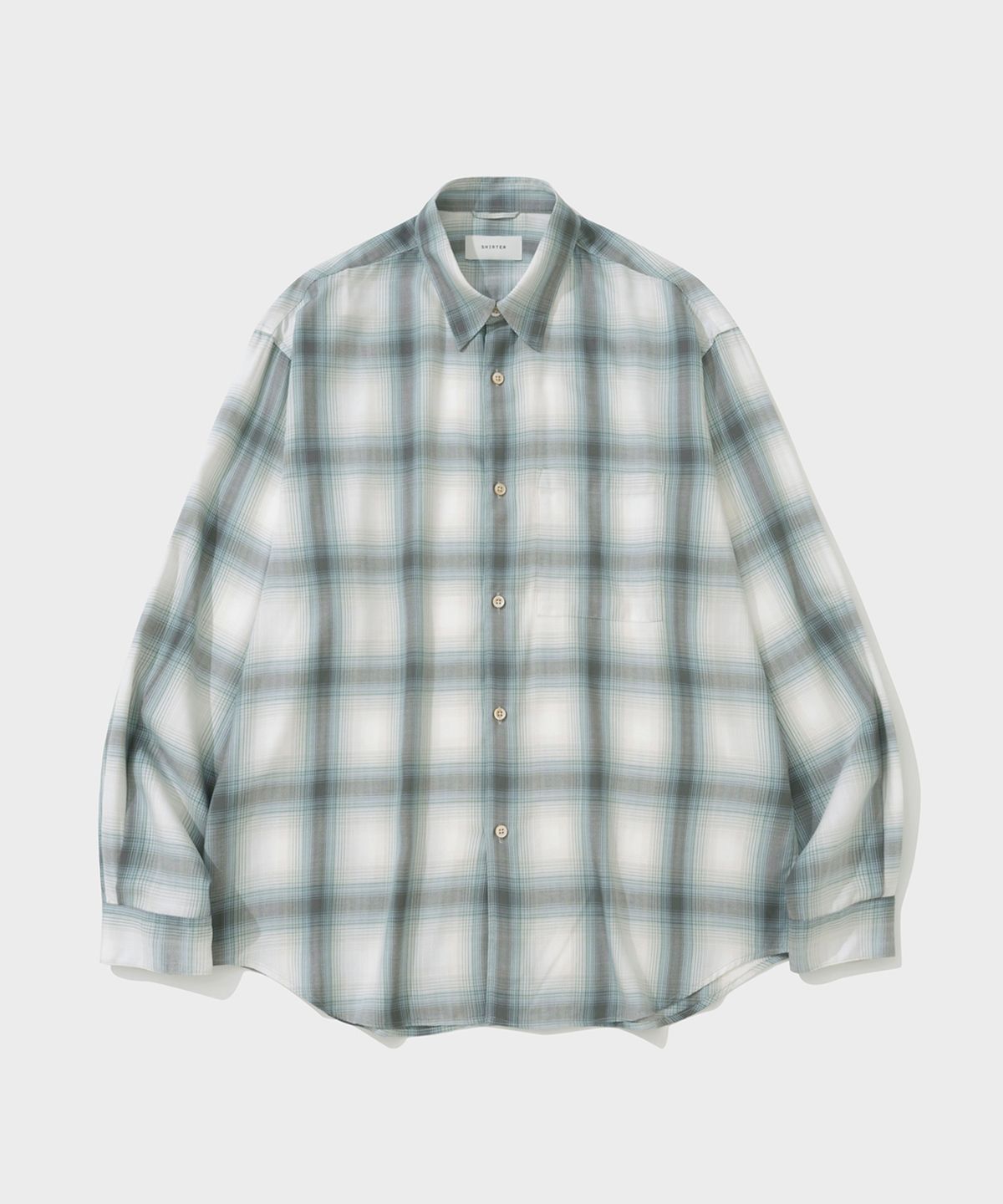셔터(SHIRTER) NAVONA SHIRT V3 (CHECK GREEN)