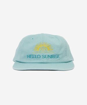 Washed Two Tone Logo 6panel Cap_Sky Blue