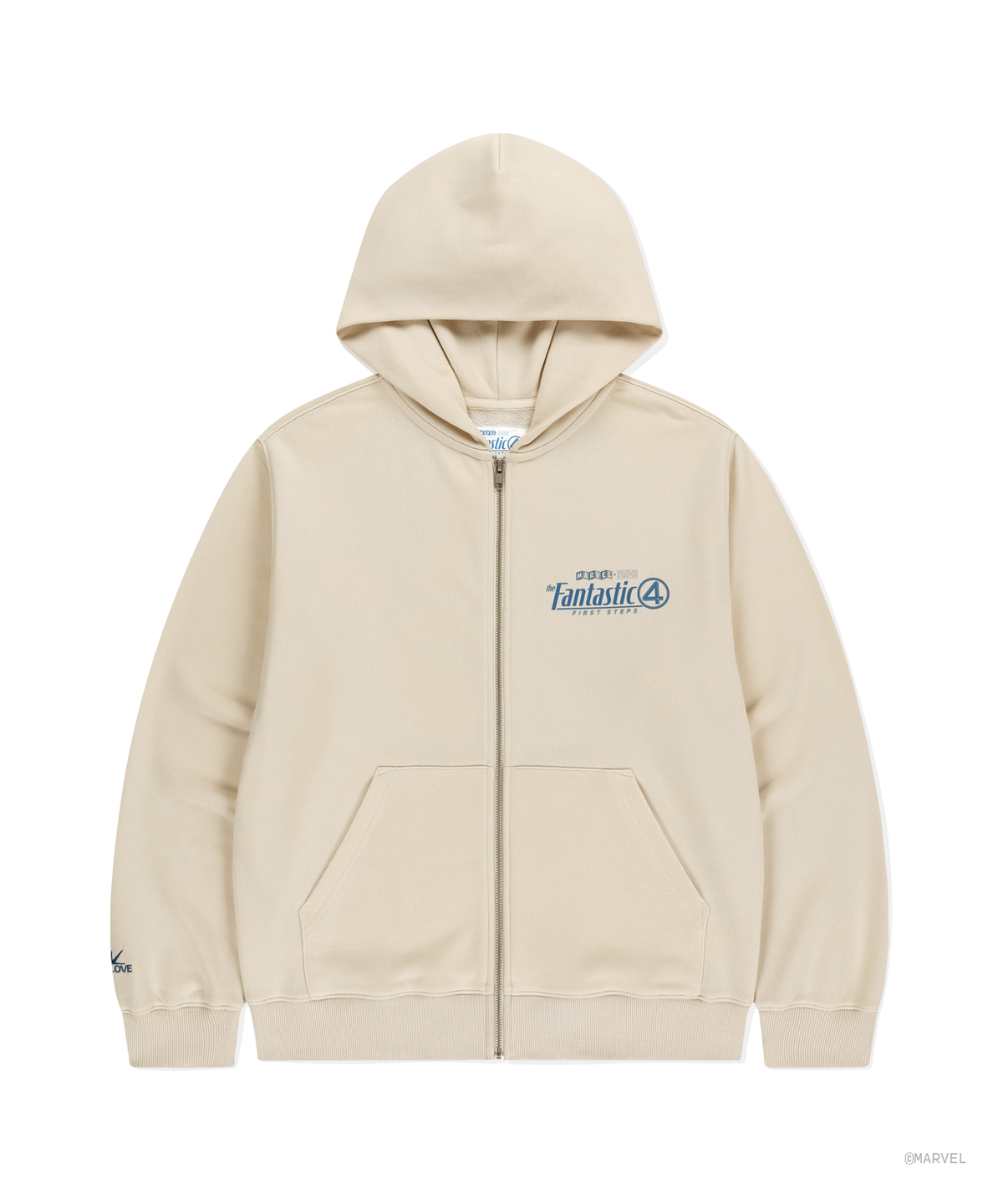 썬러브투어(SUNLOVETOUR) [The Fantastic Four] Zip up Hoodie Oatmeal