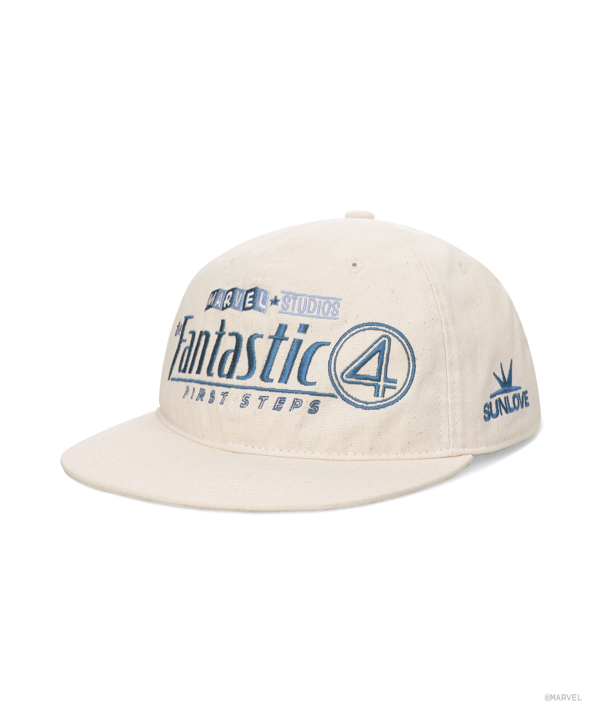 썬러브투어(SUNLOVETOUR) [The Fantastic Four] Logo Cap Ivory