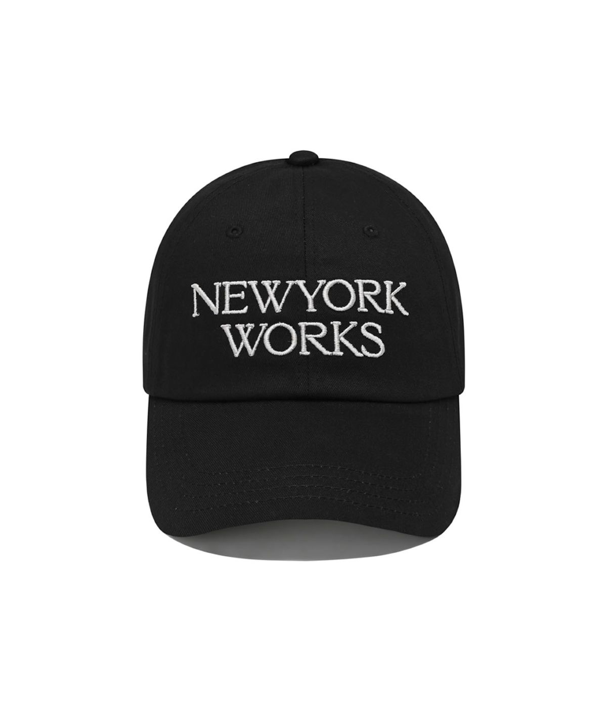 뉴욕웍스(NEWYORKWORKS) 시그니처 로고 볼캡_블랙