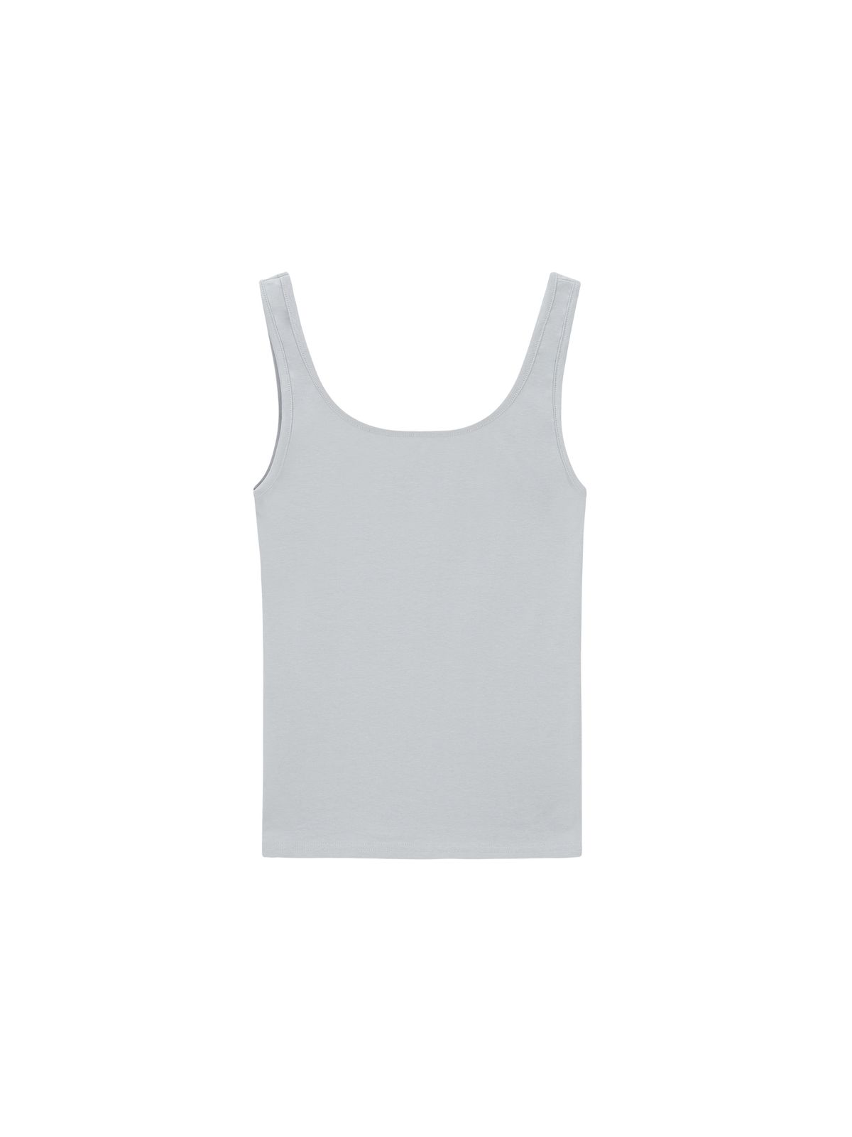 샐러드바구니(SALAD BAGUNI) Deep squaer back tank - silver