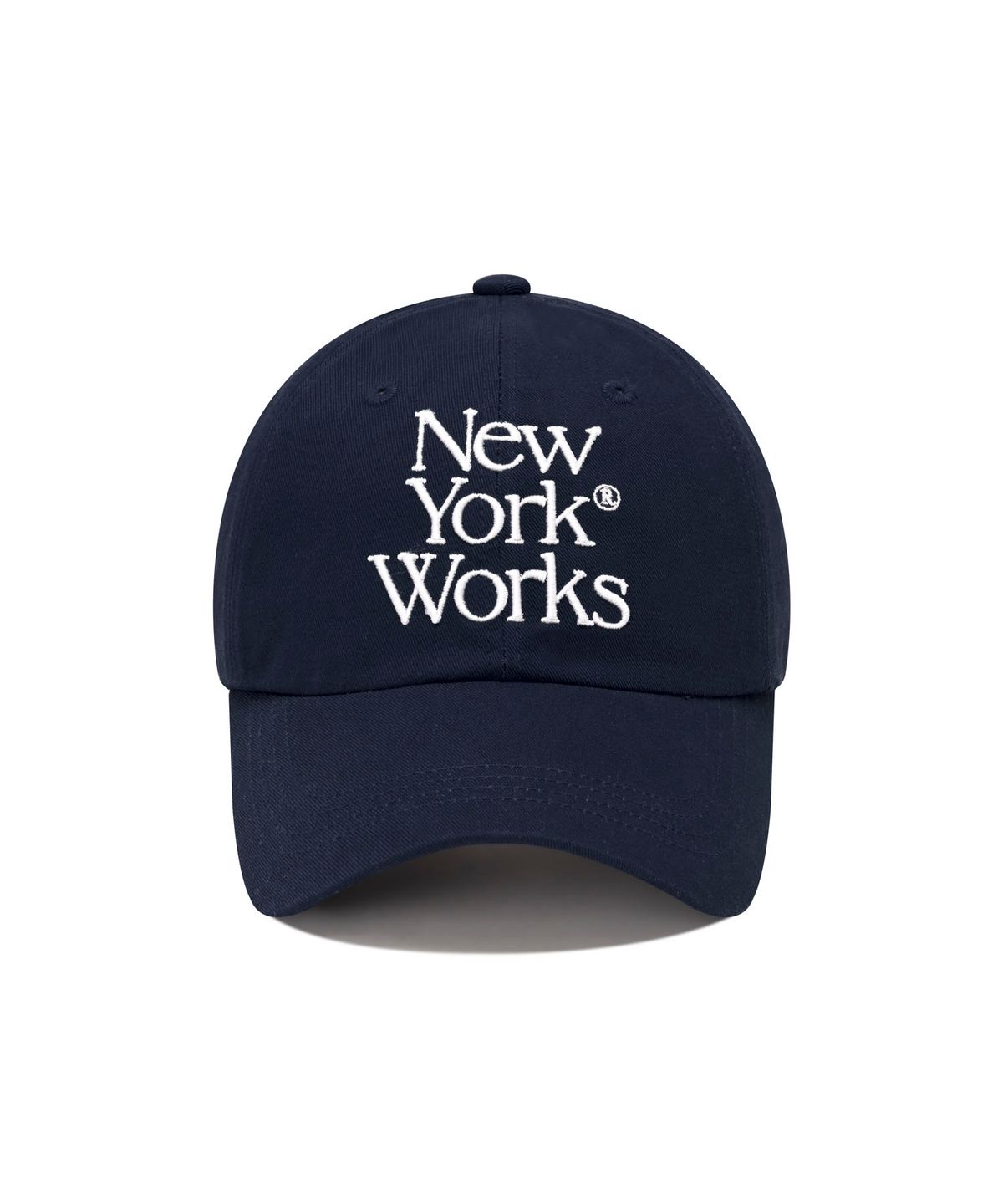 뉴욕웍스(NEWYORKWORKS) 믹스 로고 볼캡_ 네이비