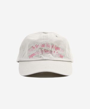 Dot Arch Logo Ball Cap_Warm Gray