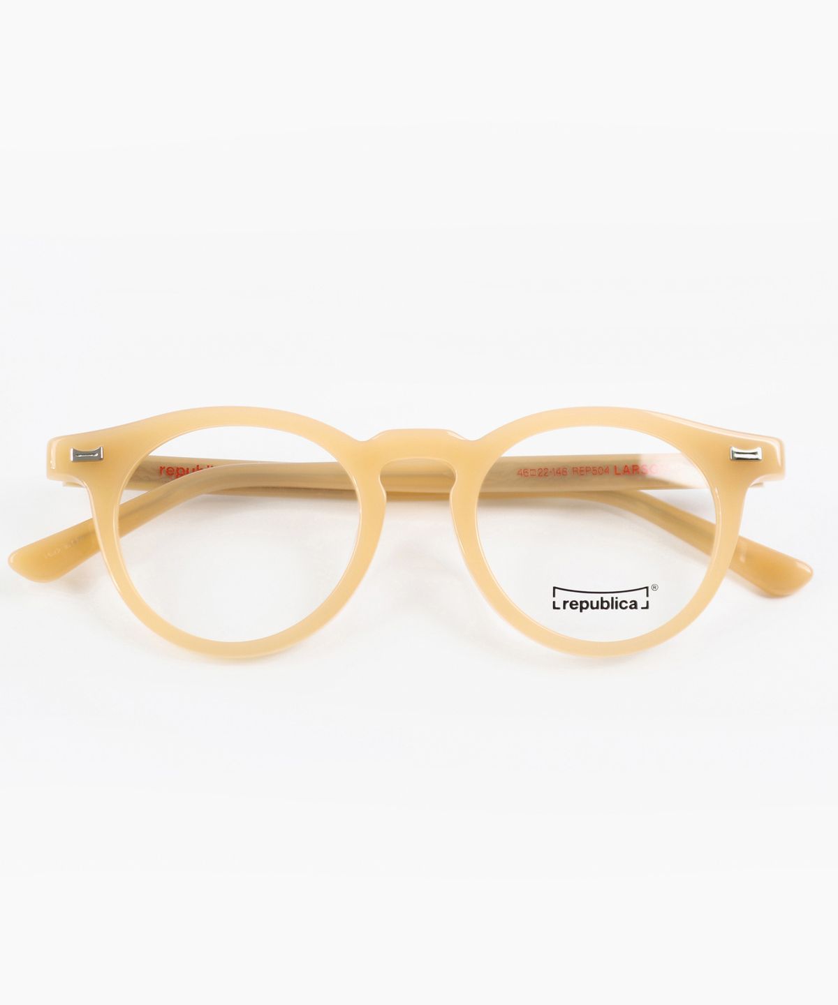 리퍼블리카(REPUBLICA) REP504 LARSON - C9 Amber (블루라이트 차단 안경)