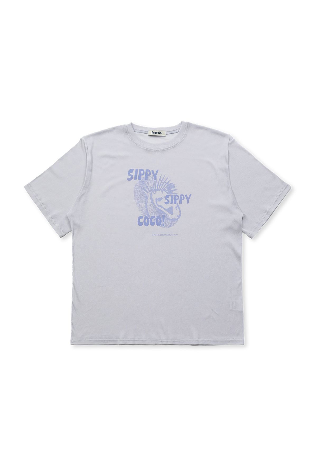 팝펠즈(POPPALS) 시피 코코 티셔츠 [라이트 퍼플]