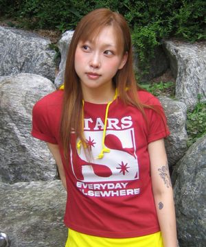 L19 BOX STAR T-SHIRT(RED)