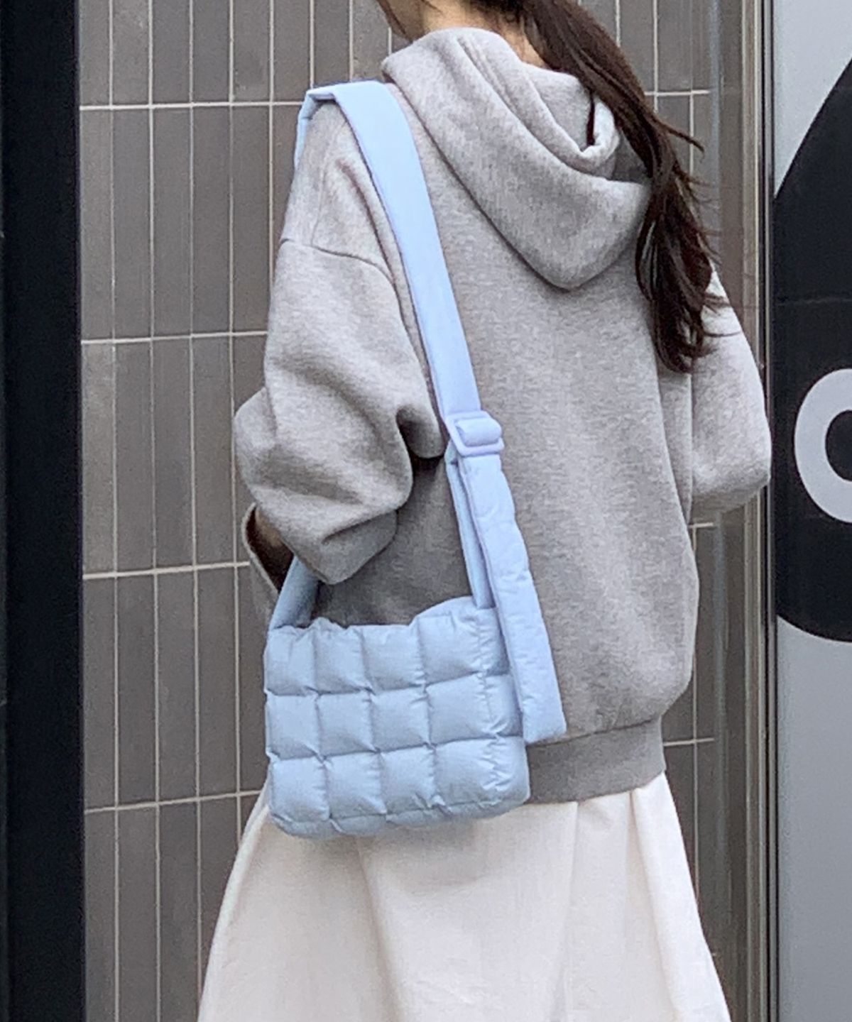 루스프로덕트(LUTHPRODUCT) Chocolate Puffer Cross Bag(초콜릿백) _ BLUE _ M