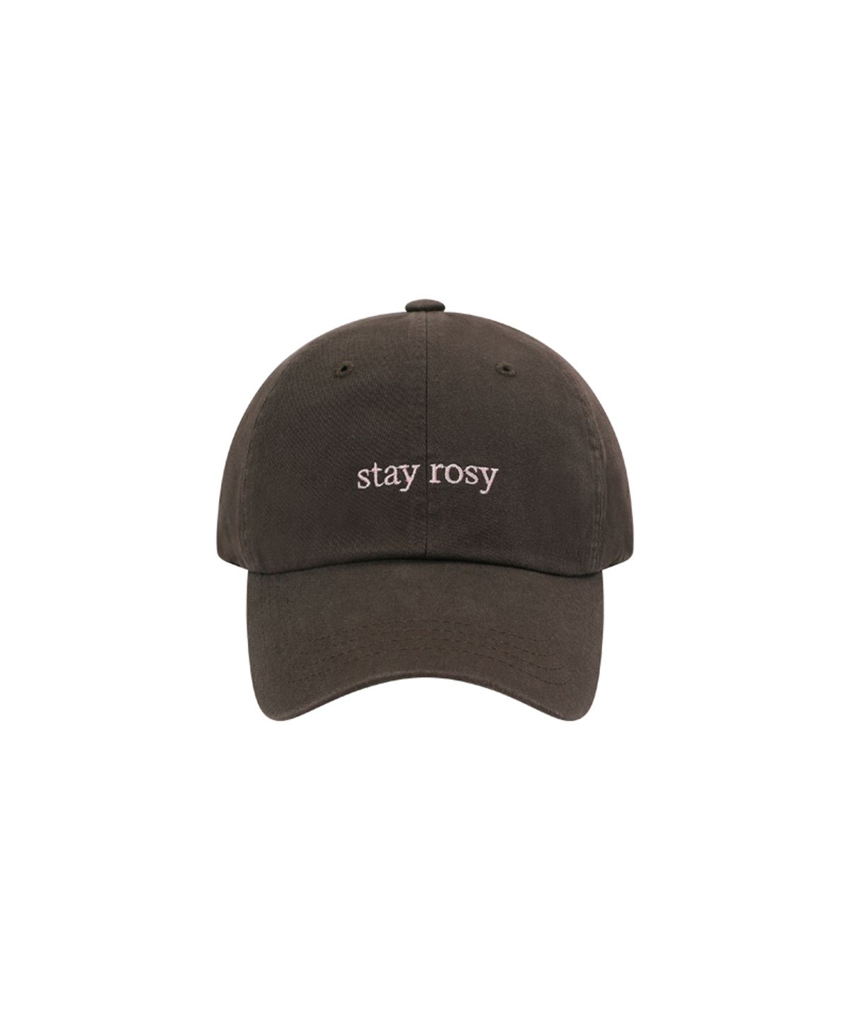 루스프로덕트(LUTHPRODUCT) Message Lettering Ball Cap _ BROWN