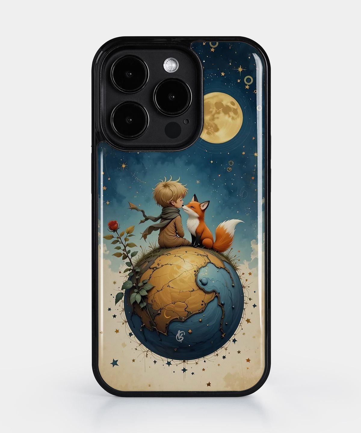 기키(GEEKY) [에폭시/글로시 범퍼케이스] The Little Prince and the Fox