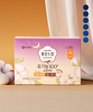 유기농순면 오버나이트/수퍼롱 x6팩