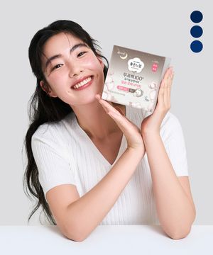 유기농순면 무표백 입는오버나이트 중/대 x3팩