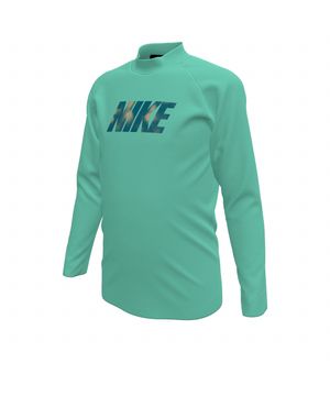 아동래쉬가드 리틀보이 레터링 스프레이 롱 슬리브드 하이드로가드 NESSF870-468