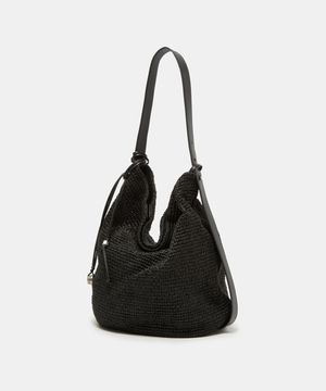 Haru Shoulder 24 Raffia RIBSX25643BKX