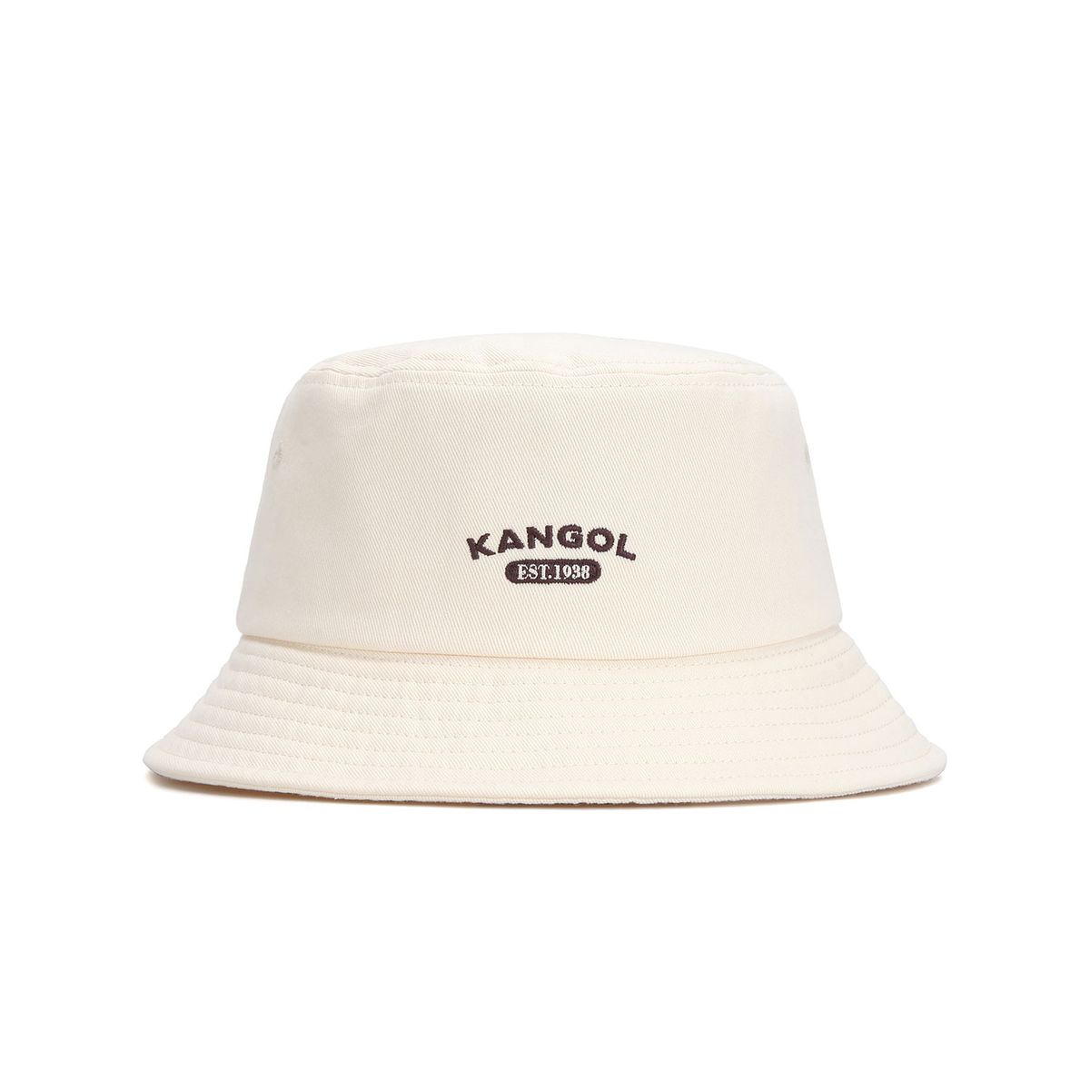 캉골(KANGOL) 아치드 로고 버켓 4600 아이보리