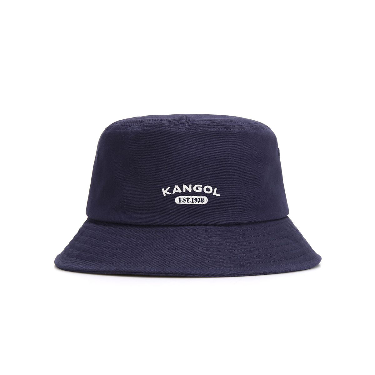 캉골(KANGOL) 아치드 로고 버켓 4600 네이비