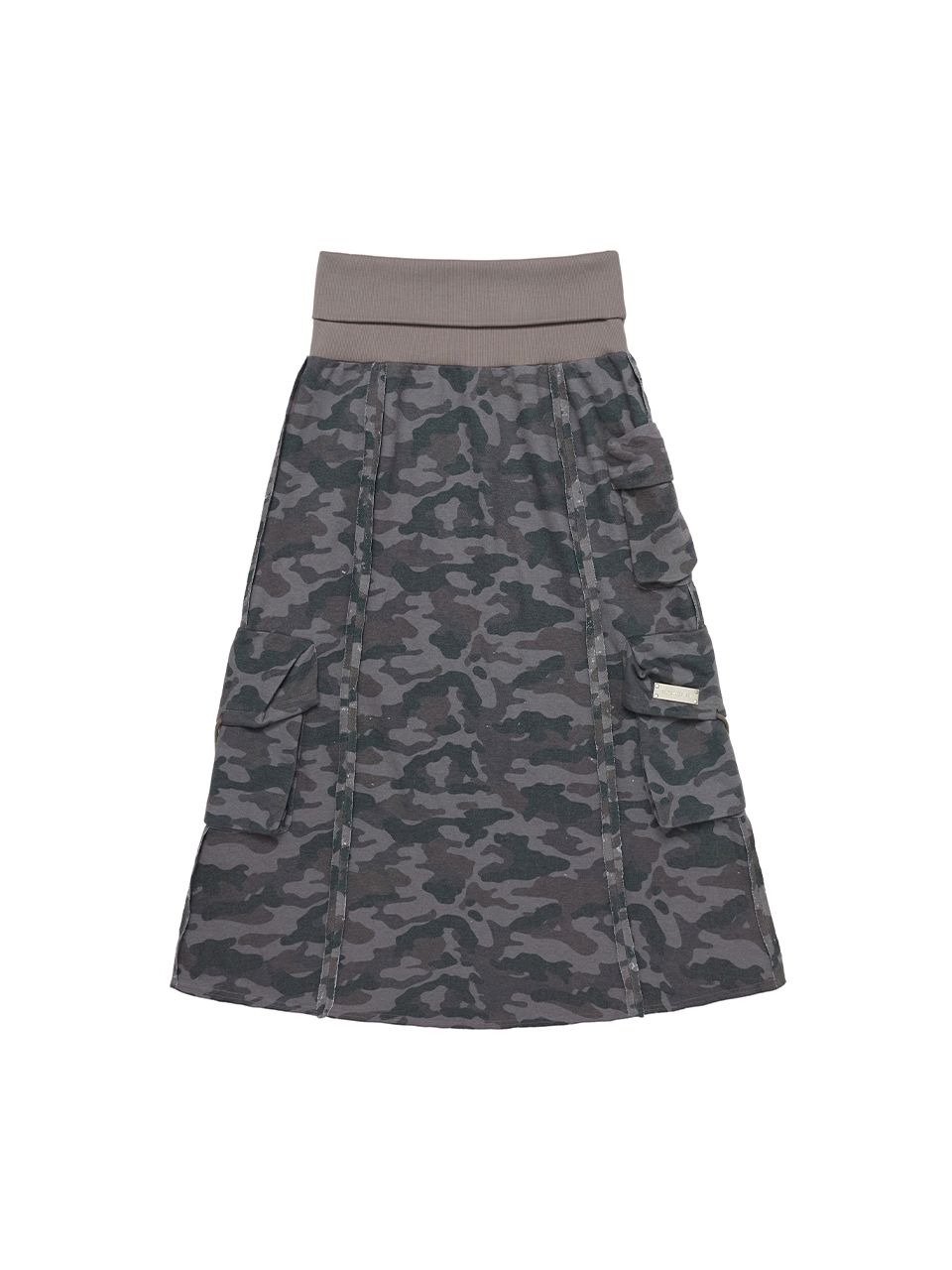 【Leus】Nice wrap skirt ロング スカート ★韓国人気★ Leus 】Luster layer skirt ロング スカート☆韓国人気