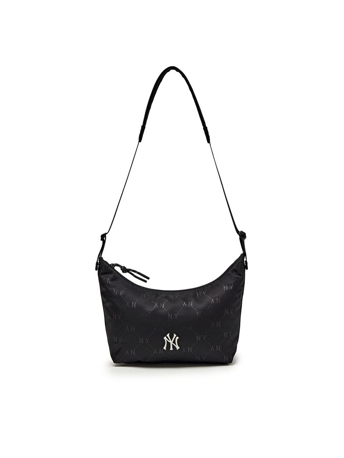 엠엘비(MLB) 다이아 모노그램 스포티브 호보백 NY (Black)