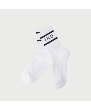 IRO 라인 로고 양말 IXLAX26224WHX