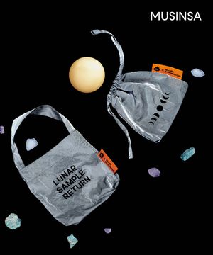 싹스탑X헤일메리 루나샘플리턴 미니 에코백&파우치 세트