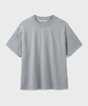 SOFT CROP T-SHIRT [MELANGE GRAY]