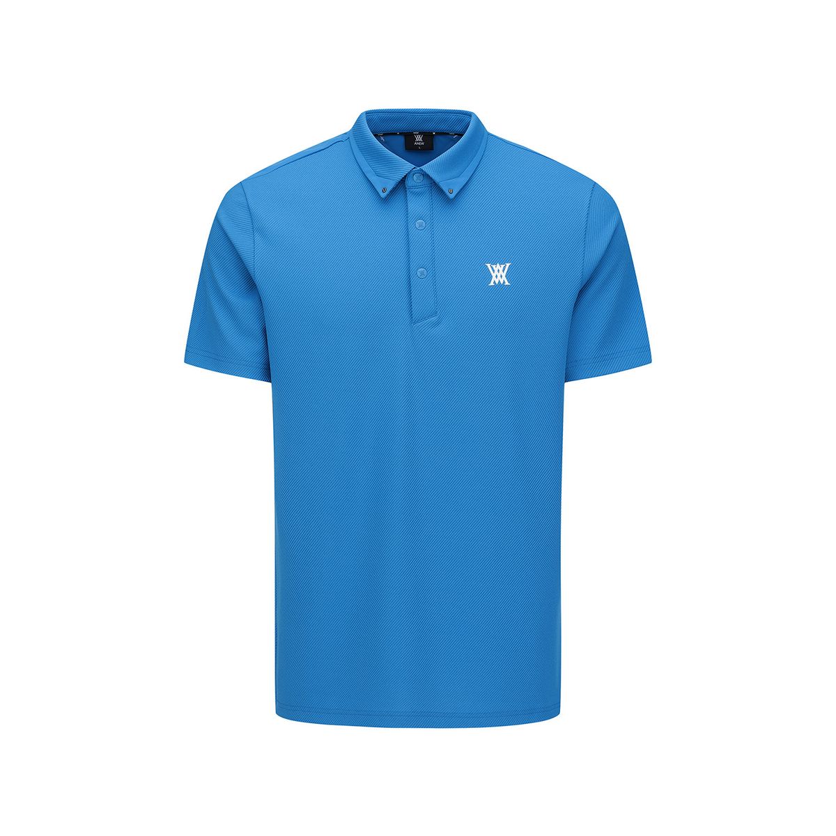 어뉴골프(ANEW GOLF) MEN FA HYBRID SHORT T-SHIRT_BL
