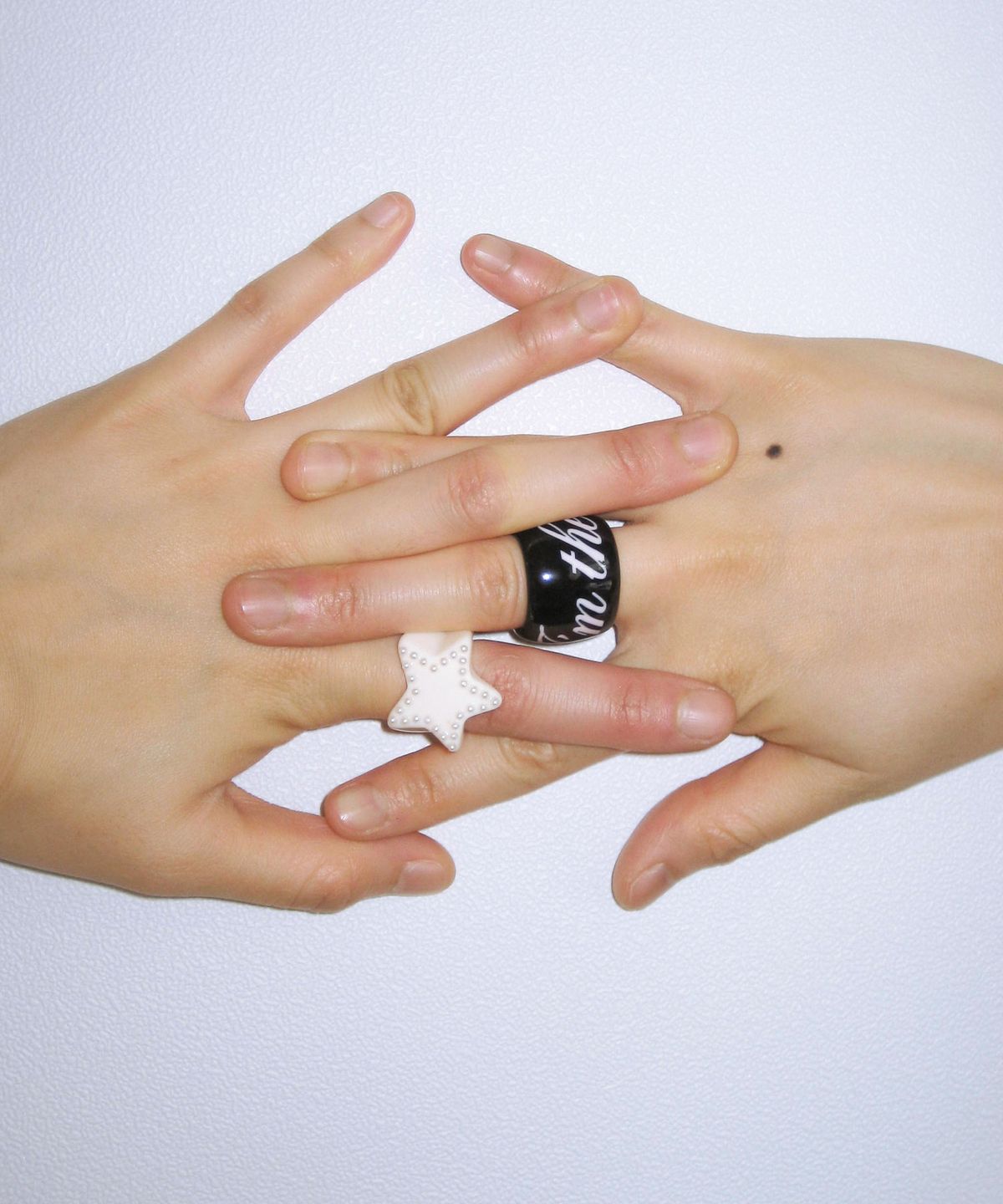 잇더즌매터(IT DOESN'T MATTER) [Formica] Star Stud ring (Ivory)