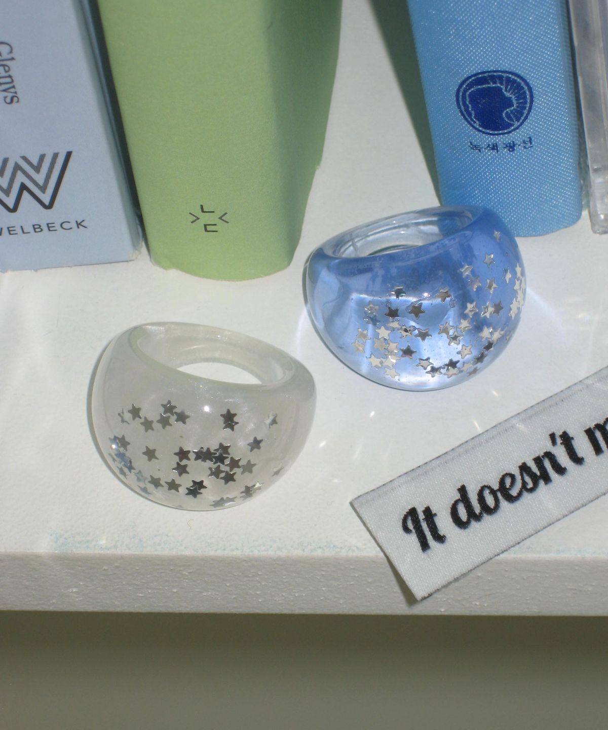 잇더즌매터(IT DOESN'T MATTER) [Formica] Puffy ring (Blue)
