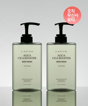 [2PACK] 아쿠아 시카 부스터 바디워시 500ml